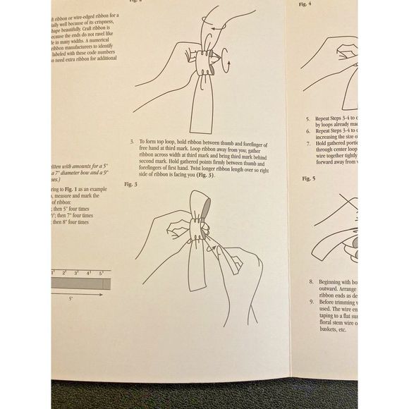 Create Your Own Christmas Bows Pattern Booklet DIY‎ Wrapping Decorative How To - Picture 4 of 7